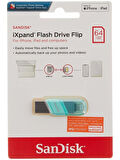 SanDisk iXpand Flash Drive Flip SDIX90N-064G-GN6NK 64 GB Flash Bellek Teşhir