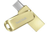 SanDisk Ultra Dual Drive Luxe 512GB SDDDC4-512G-G46GD TYPE-C Gold Usb Bellek