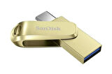 SanDisk Ultra Dual Drive Luxe 512GB SDDDC4-512G-G46GD TYPE-C Gold Usb Bellek