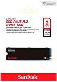 SanDisk SSD PLUS 2TB 3200MB-3000MB/s M.2 PCIe Gen 3.0 NVMe SSD SDSSDA3N-2T00-G26