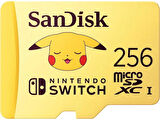 SanDisk Nintendo Switch Pokémon 256GB 100MB/s microSDXC Lisanslı Hafıza Kartı SDSQXAO-256G-GN6ZK