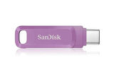 SanDisk Ultra Dual Drive Go 1TB SDDDC3-1T00-G46L USB & Type-C Flash Bellek Lavanta