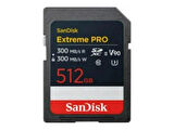 SanDisk Extreme Pro 512GB 300/300MB/s SDXC V90 UHS-II U3 8K/4K UHD Hafıza Kartı SDSDXDM-512G-GN4IN