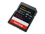 SanDisk Extreme Pro 512GB 300/300MB/s SDXC V90 UHS-II U3 8K/4K UHD Hafıza Kartı SDSDXDM-512G-GN4IN
