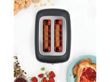 DUALIT Home 2 Hazneli Ekmek Kızartma Makinesi GRI 26613