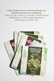 Green Tea Soothing Ampoule Mask Yeşil Çay Özlü Sebum Dengeleyici Nemlendirici Yüz Maskesi Kore 23ml