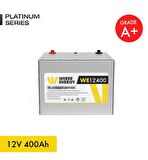 12V 400Ah LiFePO4 Platinum Series Bluetooth'lu Lityum Demir Fosfat Akü 