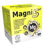 Magni5 Magnezyum 5 Etkili Form 3 Aylık 90 Kapsül B6 D3 Vitamini Bisglisinat Malat Taurat Sitrat Oksit
