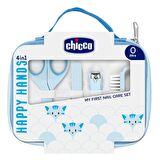 Chicco Çantalı Tırnak Bakım Seti Mavi