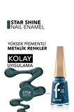 Flormar Metalik Parlak Oje - Star Shine Nail Enamel - 004 Nıght Out-8690604564149
