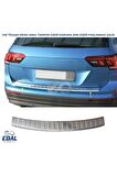 VW Tiguan  Arka Tampon Üstü Koruma 2016 ve üzeri P.Çelik