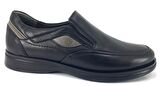Nardo Forelli Düz Taban Anatomik Erkek  Ayakkabı-Siyah