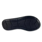 Mammamia 2095 Hakiki Deri Günlük Kadın Terlik-Beyaz