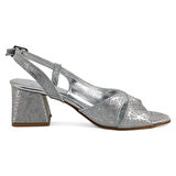 Beety 958 Günlük Klasik Kadın Ayakkabı-Gümüş