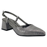 Beety 909 Günlük Kadın Abiye Ayakkabı-Platin