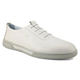 Libero 1022 Günlük Hakiki Deri  Erkek Ayakkabı-Beyaz