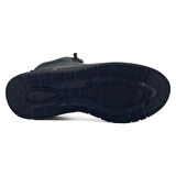 Beety 5001 Hakiki Deri Günlük Kadın Bot-Siyah