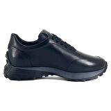 Libero 5673 Hakiki Deri  Günlük Erkek Ayakkabı-Siyah