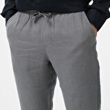 Nautica Erkek Gri Jogger Keten Pantolon