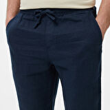 Nautica Erkek Lacivert Jogger Keten Pantolon