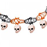 CADILAR BAYRAMI AKORDİYON KAĞIT SÜS KURUKAFA MODELİ