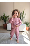 Kız Çocuk Alt Üst Takım Uzun Kollu Eşofman Rahat Şık Modern Tasarım