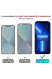 Iphone 13 Pro Max Uyumlu Premium Ekran Koruyucu 9h Sert Temperli Kırılmaz Cam Koruma Şeffaf