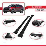 Kia Sportage 2023-2025 Arası ile Uyumlu FLY Model Ara Atkı Tavan Barı Siyah 2 Adet
