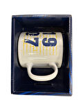Fenerbahçe Lisanslı Kupa 1907 Yazılı Mug Hediye Ahşap Kutulu