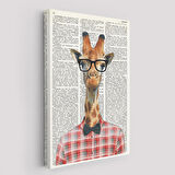 Sözlük Sayfasındaki Zürada Dekoratif Duvar Tablosu-6221