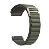 Apsuwa Garmin Fenix 7 Kordon Kayış Alpine Nylon Kumaş 22/ALP