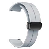 Apsuwa Haylou RS3 Kordon Kayış d-buckle Mıknatıslı Silikon 22/DBK
