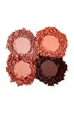 Flormar Mat & Işıltılı Far Paleti (pembe-kahve) - Color Eyeshadow Palette - 008 Fall In Love - 8682536051224