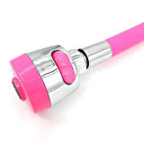 caselka® Oynar Başlıklı Tasarruflu Kubar Musluk Borusu ve Başlığı  Pembe