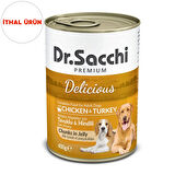 Tavuklu Hindili Konserve Köpek Maması 400gr