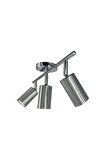 Lüks Spot Krom 3'lü Avize | Kaliteli Modern Metal Avize