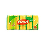 Flexi Oluklu Bulaşık Süngeri 5 li x 8 Adet