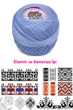 Kaplan Etamin Ve Kanaviçe İpi 8 No Kod/Renk: 799 - Royaleks