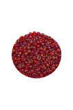 Dökme Cam Kum Boncuk (11/0) 2 mm - 20 Gram -  Morlu Kırmızı - BNC028