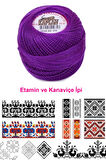 Kaplan Etamin Ve Kanaviçe İpi 8 No Kod/Renk: 915 - Royaleks