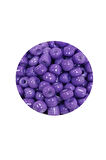 Dökme Cam Kum Boncuk Büyük Boy (6/0) 4 mm - 20 Gram - Mor - BNC080
