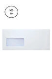 Asil Doğan As-1005 10.5x24 cm Diplomat Silikonlu 110 gr Pencereli 500'lü