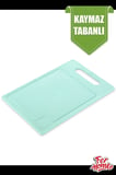 Kesme Tahtası Kaydırmaz Plastik Kesme Sunum Tahtası Pratik Kesim Panosu 160x245 Mm -FR-107