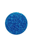 Dökme Cam Kum Boncuk (8/0) 3 mm - 60 Gram - Şeffaf Deniz Mavi - BNC221