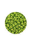 Dökme Cam Kum Boncuk (8/0) 3 mm - 60 Gram - Ihlamur Yeşili - BNC205