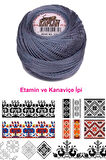 Kaplan Etamin Ve Kanaviçe İpi 8 No Kod/Renk: 319 - Royaleks