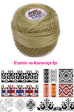 Kaplan Etamin Ve Kanaviçe İpi 8 No Kod/Renk: 118 - Royaleks