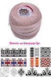 Kaplan Etamin Ve Kanaviçe İpi 8 No Kod/Renk: 302 - Royaleks