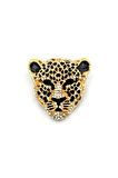 Leopar Broş - Altın