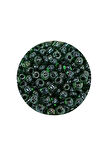 Dökme Cam Kum Boncuk (8/0) 3 mm - 20 Gram - Parlak Yeşil - BNC162